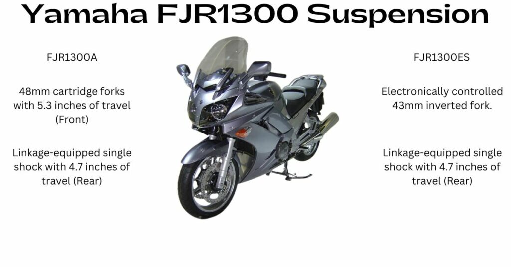 Yamaha FJR1300 Suspension Specifications