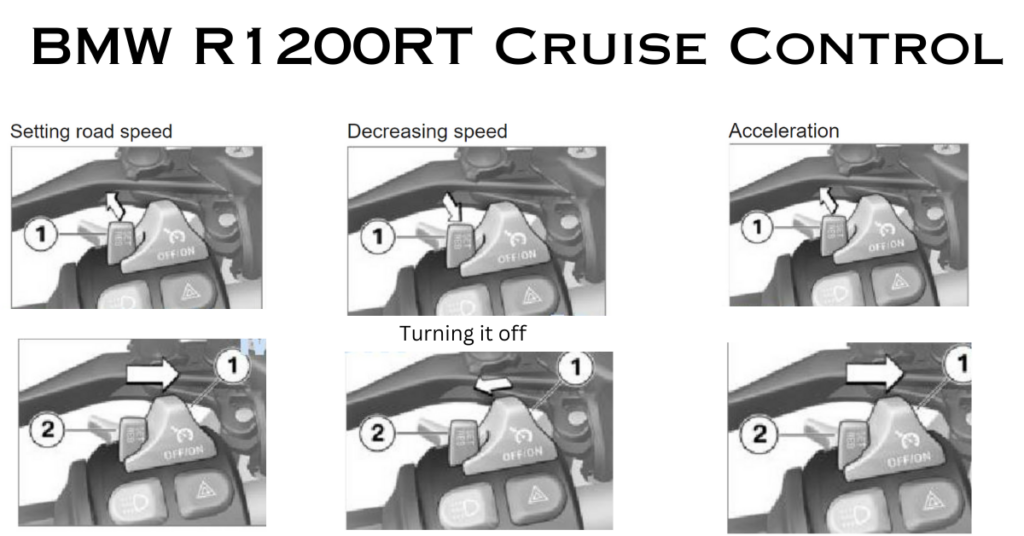 BMW R1200RT Cruise Control